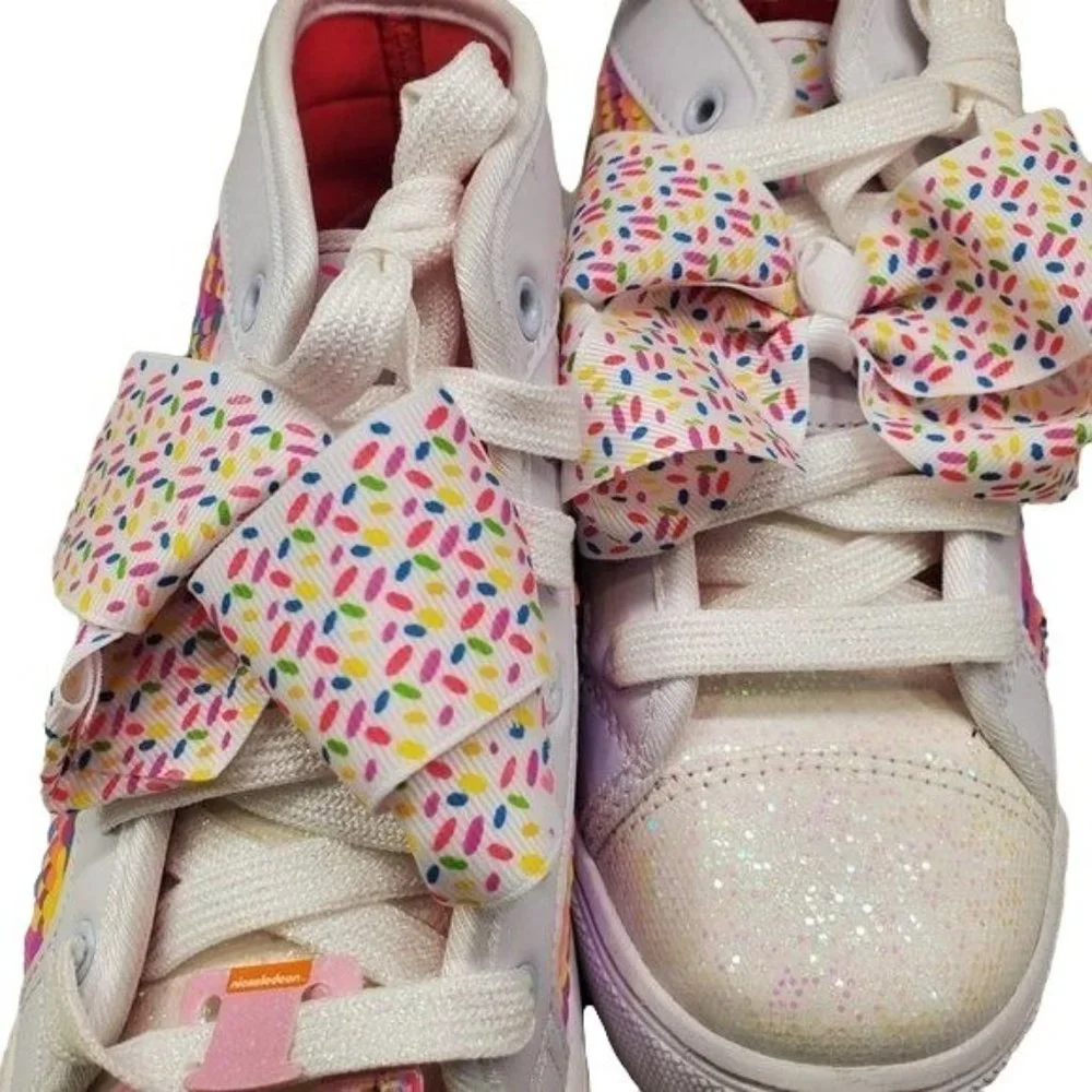 JoJo Siwa Shoes JoJo Siwa High Top Shoes Sequence Shoes Childrens Shoes - Picture 6 of 10
